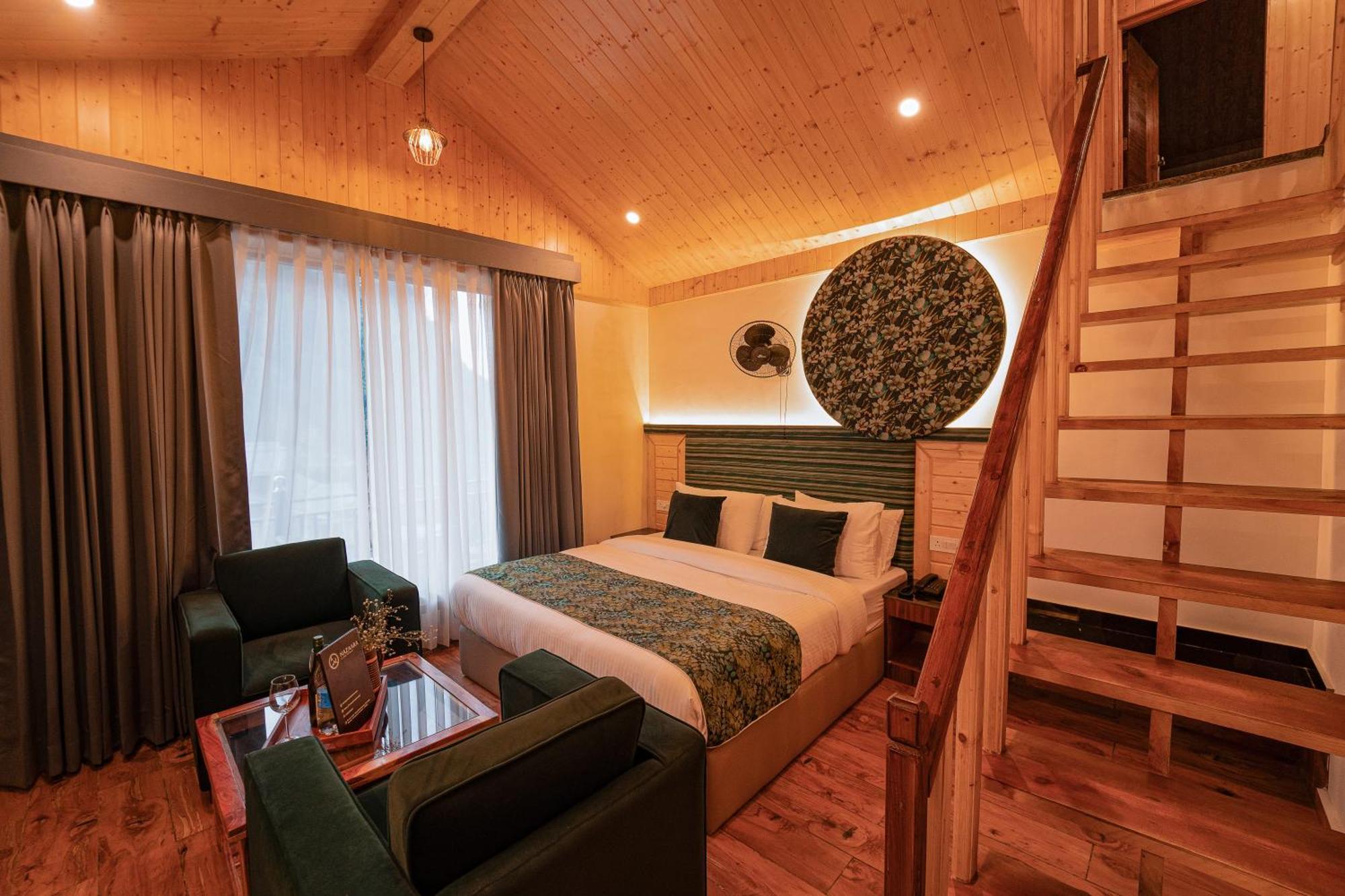 Hotel Nazaara - A Luxe Retreat Manāli Exterior foto