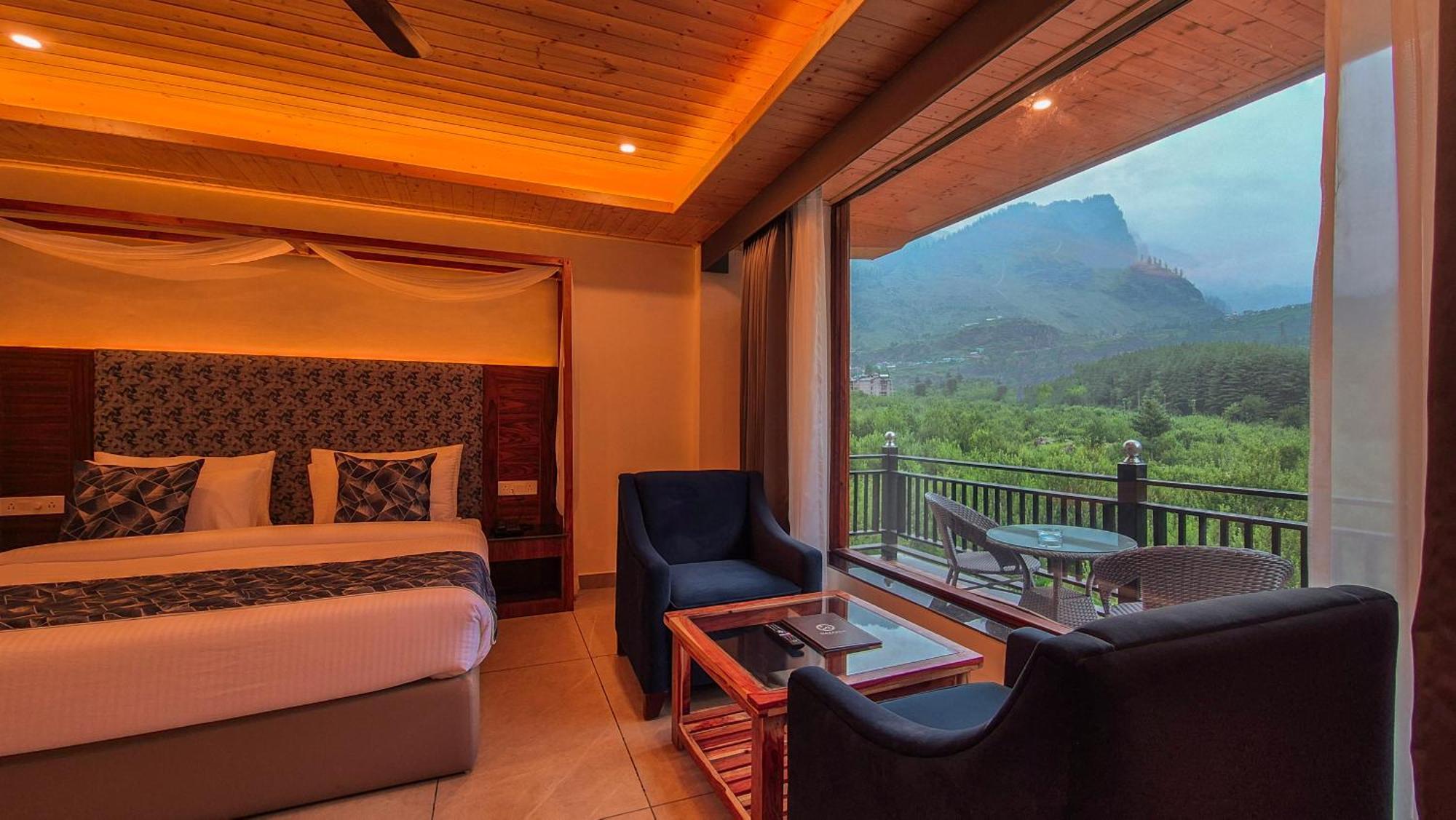 Hotel Nazaara - A Luxe Retreat Manāli Exterior foto